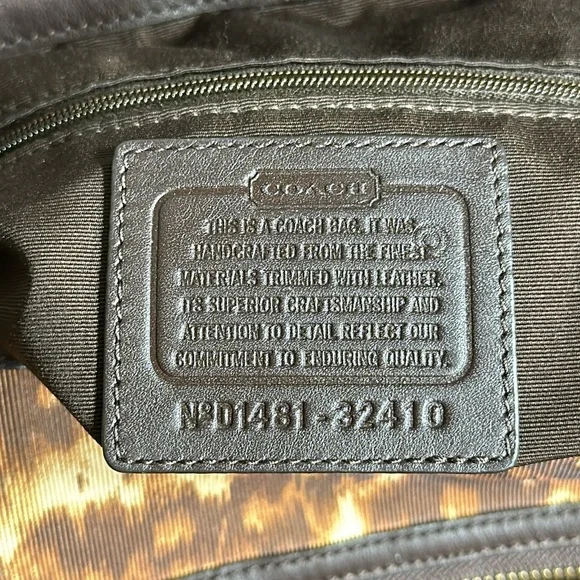 COACH Madison Ocelot Phoebe Shoulder Bag - Picture 16 of 16